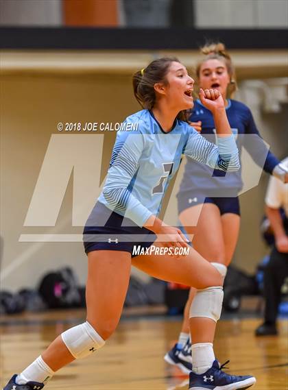 Thumbnail 1 in Reagan [Ronald] vs Johnson (NEISD Volleyball Tournament) photogallery.