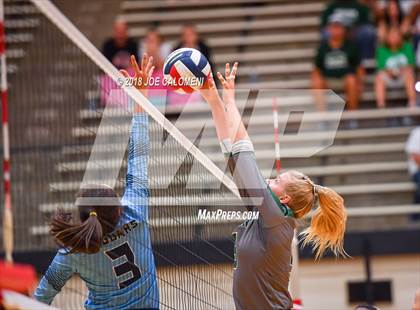 Thumbnail 2 in Reagan [Ronald] vs Johnson (NEISD Volleyball Tournament) photogallery.