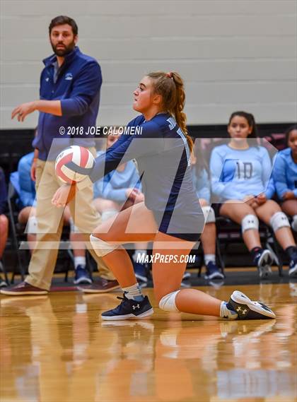 Thumbnail 2 in Reagan [Ronald] vs Johnson (NEISD Volleyball Tournament) photogallery.
