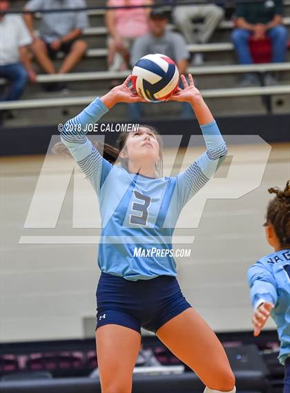 Thumbnail 2 in Reagan [Ronald] vs Johnson (NEISD Volleyball Tournament) photogallery.