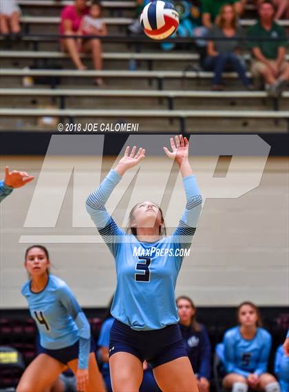 Thumbnail 2 in Reagan [Ronald] vs Johnson (NEISD Volleyball Tournament) photogallery.