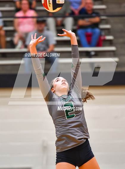 Thumbnail 3 in Reagan [Ronald] vs Johnson (NEISD Volleyball Tournament) photogallery.