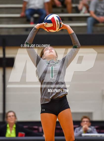 Thumbnail 2 in Reagan [Ronald] vs Johnson (NEISD Volleyball Tournament) photogallery.