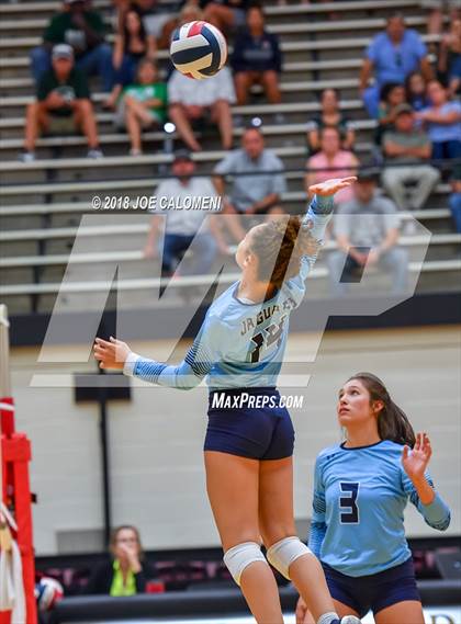 Thumbnail 1 in Reagan [Ronald] vs Johnson (NEISD Volleyball Tournament) photogallery.