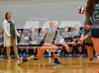Thumbnail 3 in Reagan [Ronald] vs Johnson (NEISD Volleyball Tournament) photogallery.