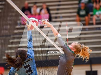 Thumbnail 3 in Reagan [Ronald] vs Johnson (NEISD Volleyball Tournament) photogallery.