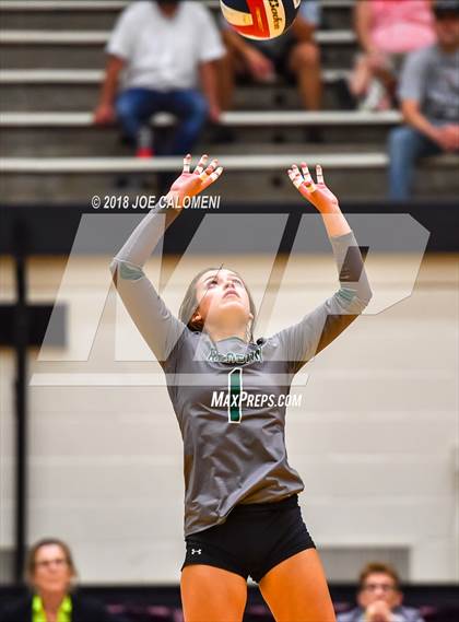 Thumbnail 1 in Reagan [Ronald] vs Johnson (NEISD Volleyball Tournament) photogallery.