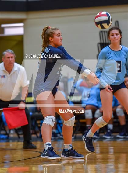 Thumbnail 1 in Reagan [Ronald] vs Johnson (NEISD Volleyball Tournament) photogallery.