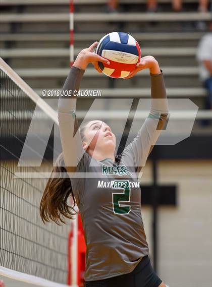 Thumbnail 2 in Reagan [Ronald] vs Johnson (NEISD Volleyball Tournament) photogallery.