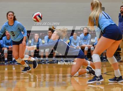 Thumbnail 2 in Reagan [Ronald] vs Johnson (NEISD Volleyball Tournament) photogallery.