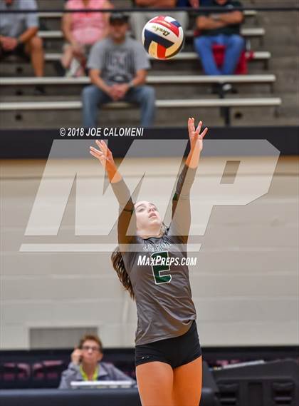 Thumbnail 1 in Reagan [Ronald] vs Johnson (NEISD Volleyball Tournament) photogallery.