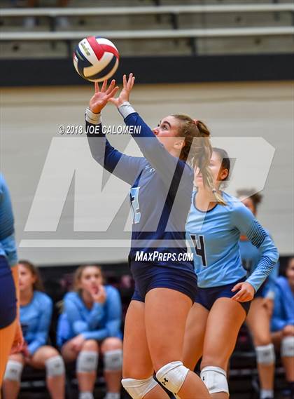 Thumbnail 2 in Reagan [Ronald] vs Johnson (NEISD Volleyball Tournament) photogallery.