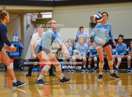 Thumbnail 2 in Reagan [Ronald] vs Johnson (NEISD Volleyball Tournament) photogallery.