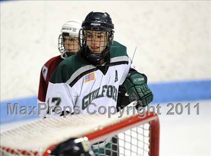 Thumbnail 3 in North Haven/Amity vs. Guilford (CCGHL Semifinal) photogallery.