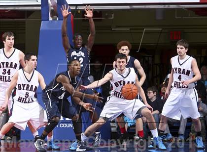Thumbnail 3 in Poughkeepsie vs Byram Hills (Section 1 Class A Final) photogallery.