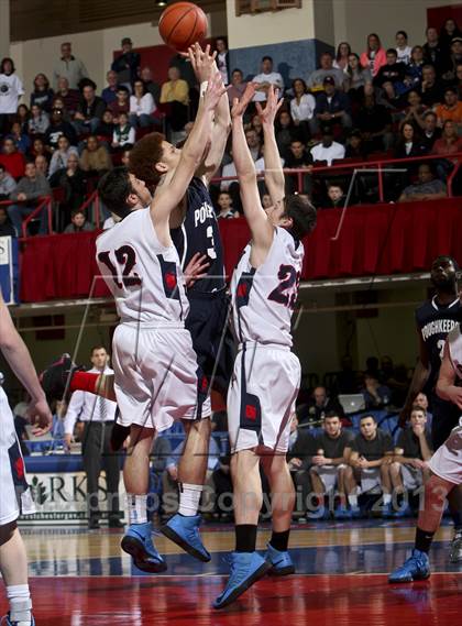 Thumbnail 3 in Poughkeepsie vs Byram Hills (Section 1 Class A Final) photogallery.