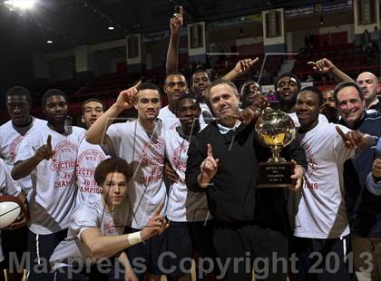 Thumbnail 3 in Poughkeepsie vs Byram Hills (Section 1 Class A Final) photogallery.