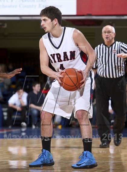 Thumbnail 2 in Poughkeepsie vs Byram Hills (Section 1 Class A Final) photogallery.