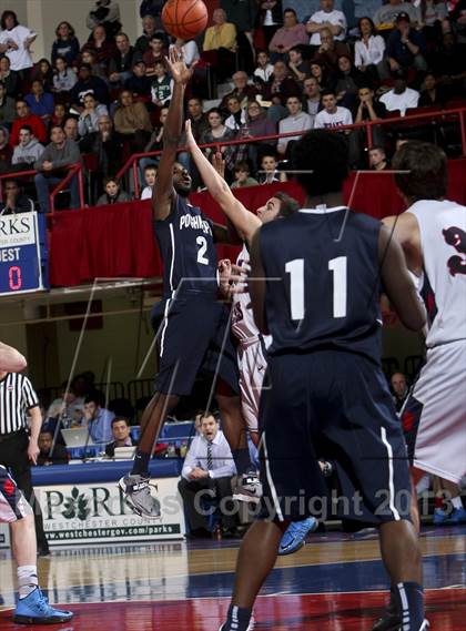 Thumbnail 3 in Poughkeepsie vs Byram Hills (Section 1 Class A Final) photogallery.