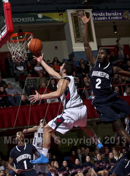Thumbnail 2 in Poughkeepsie vs Byram Hills (Section 1 Class A Final) photogallery.
