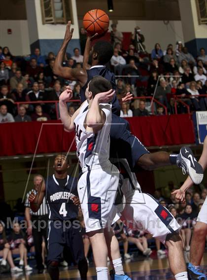 Thumbnail 1 in Poughkeepsie vs Byram Hills (Section 1 Class A Final) photogallery.