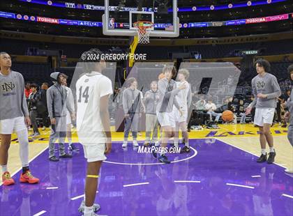 Thumbnail 3 in De La Salle vs Notre Dame (SO) (2024 Coastal Catholic Classic) photogallery.