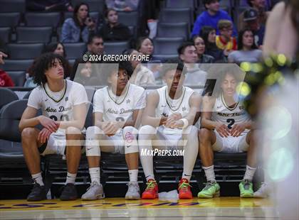Thumbnail 2 in De La Salle vs Notre Dame (SO) (2024 Coastal Catholic Classic) photogallery.