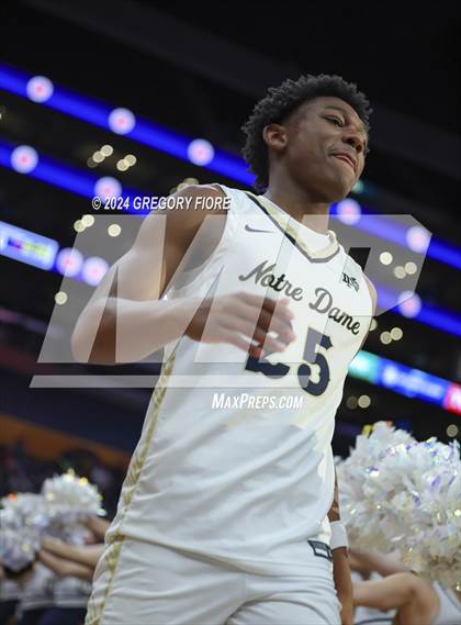 Thumbnail 3 in De La Salle vs Notre Dame (SO) (2024 Coastal Catholic Classic) photogallery.