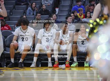 Thumbnail 2 in De La Salle vs Notre Dame (SO) (2024 Coastal Catholic Classic) photogallery.