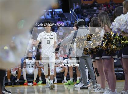 Thumbnail 3 in De La Salle vs Notre Dame (SO) (2024 Coastal Catholic Classic) photogallery.