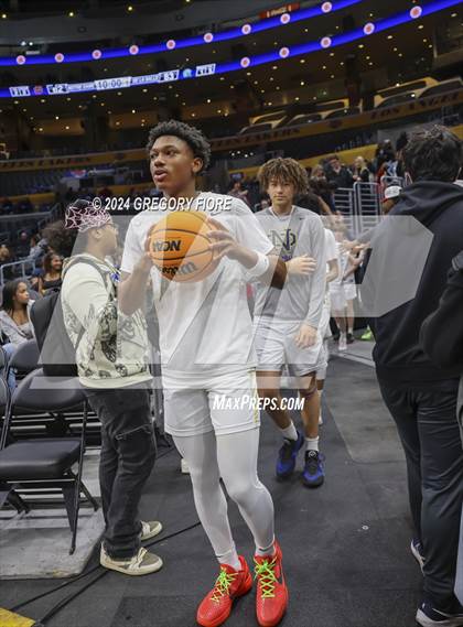 Thumbnail 1 in De La Salle vs Notre Dame (SO) (2024 Coastal Catholic Classic) photogallery.