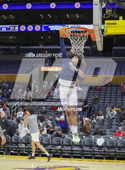 Thumbnail 2 in De La Salle vs Notre Dame (SO) (2024 Coastal Catholic Classic) photogallery.
