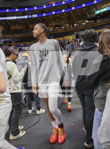 Thumbnail 1 in De La Salle vs Notre Dame (SO) (2024 Coastal Catholic Classic) photogallery.