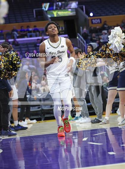 Thumbnail 3 in De La Salle vs Notre Dame (SO) (2024 Coastal Catholic Classic) photogallery.