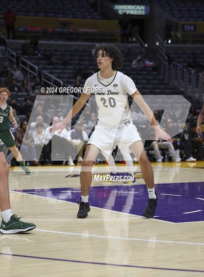 Thumbnail 1 in De La Salle vs Notre Dame (SO) (2024 Coastal Catholic Classic) photogallery.