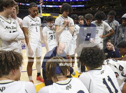 Thumbnail 2 in De La Salle vs Notre Dame (SO) (2024 Coastal Catholic Classic) photogallery.