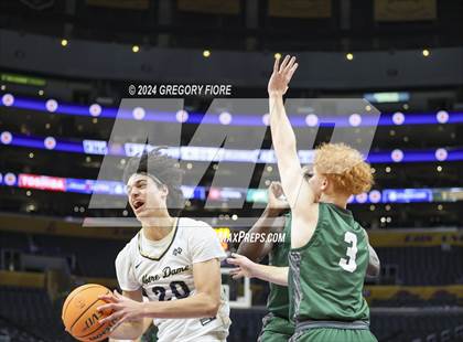 Thumbnail 3 in De La Salle vs Notre Dame (SO) (2024 Coastal Catholic Classic) photogallery.