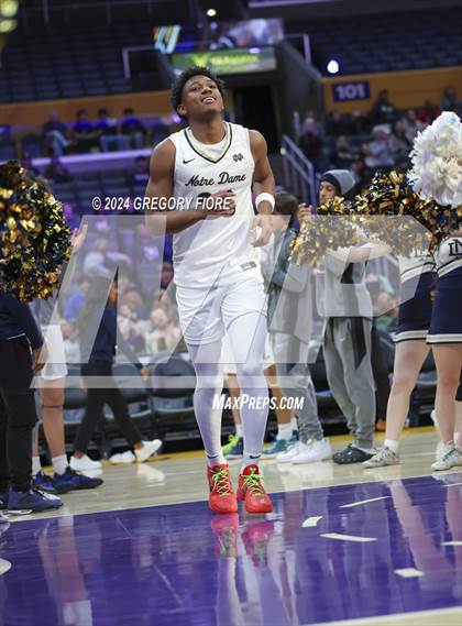 Thumbnail 1 in De La Salle vs Notre Dame (SO) (2024 Coastal Catholic Classic) photogallery.