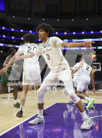 Thumbnail 2 in De La Salle vs Notre Dame (SO) (2024 Coastal Catholic Classic) photogallery.