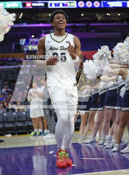 Thumbnail 1 in De La Salle vs Notre Dame (SO) (2024 Coastal Catholic Classic) photogallery.