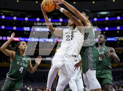 Thumbnail 3 in De La Salle vs Notre Dame (SO) (2024 Coastal Catholic Classic) photogallery.