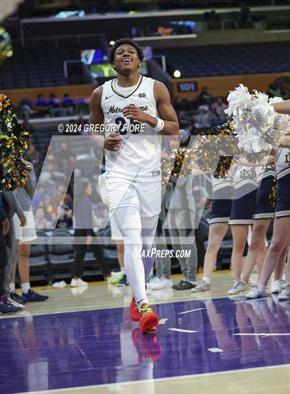 Thumbnail 2 in De La Salle vs Notre Dame (SO) (2024 Coastal Catholic Classic) photogallery.