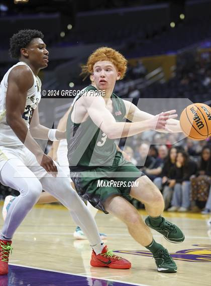 Thumbnail 3 in De La Salle vs Notre Dame (SO) (2024 Coastal Catholic Classic) photogallery.