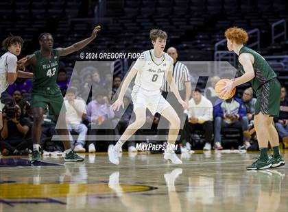 Thumbnail 3 in De La Salle vs Notre Dame (SO) (2024 Coastal Catholic Classic) photogallery.