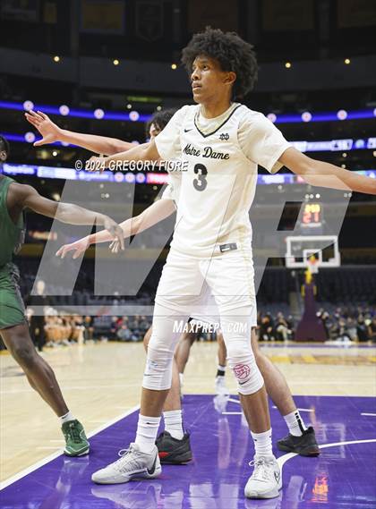 Thumbnail 1 in De La Salle vs Notre Dame (SO) (2024 Coastal Catholic Classic) photogallery.