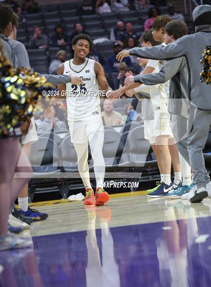 Thumbnail 1 in De La Salle vs Notre Dame (SO) (2024 Coastal Catholic Classic) photogallery.