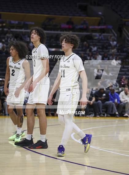 Thumbnail 2 in De La Salle vs Notre Dame (SO) (2024 Coastal Catholic Classic) photogallery.