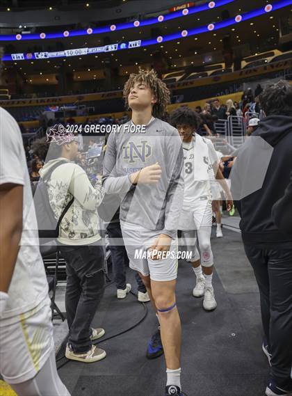 Thumbnail 2 in De La Salle vs Notre Dame (SO) (2024 Coastal Catholic Classic) photogallery.