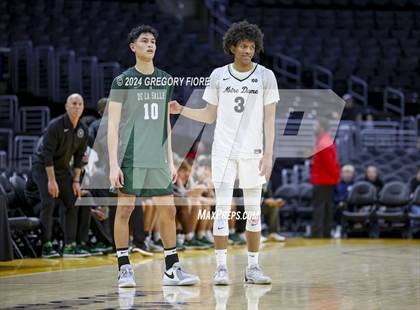 Thumbnail 2 in De La Salle vs Notre Dame (SO) (2024 Coastal Catholic Classic) photogallery.