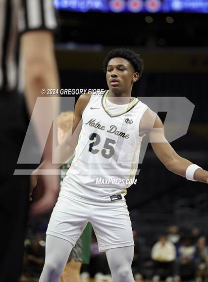 Thumbnail 1 in De La Salle vs Notre Dame (SO) (2024 Coastal Catholic Classic) photogallery.